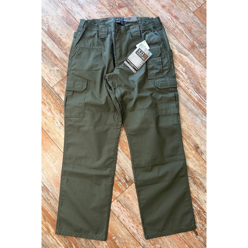 5.11 Tactical Womens 14 Taclite Pro Pants Olive Green Ripstop Cargo NWT